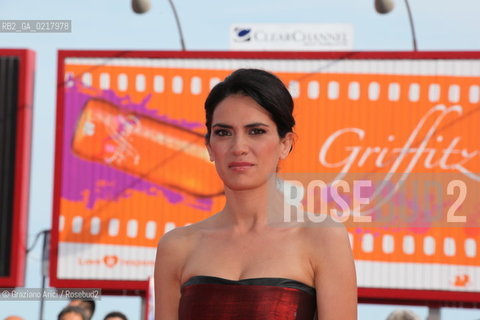 67th Venice International Film Festival - Venice September 2, 2010 - Red Carpet of the film La Pecora Nera - The actress Maya Sansa..