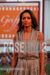 67th Venice International Film Festival - Venice September 2, 2010 - Red Carpet of the film Miral - The writer Rula Jebreal