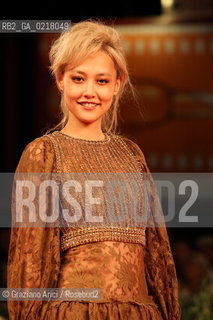 67th Venice International Film Festival - Venice September 2, 2010 - Red Carpet of the film Noruwei No Mori (Norvegian Wood) - The actress Rinko Kikuchi