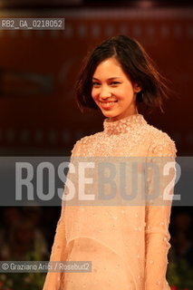 67th Venice International Film Festival - Venice September 2, 2010 - Red Carpet of the film Noruwei No Mori (Norvegian Wood) - The actress Kiko Mizuhara