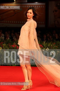 67th Venice International Film Festival - Venice September 2, 2010 - Red Carpet of the film Noruwei No Mori (Norvegian Wood) - The actress Kiko Mizuhara