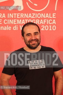 67th Venice International Film Festival - Venice September 3, 2010 - Photocall of the film Happy Few - The director Antony Cordier