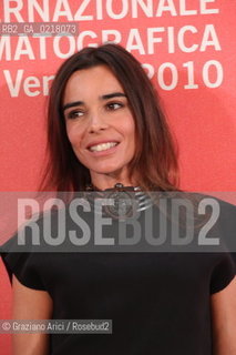 67th Venice International Film Festival - Venice September 3, 2010 - Photocall of the film Happy Few - The actress Eloide Bouchez