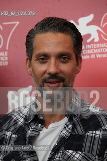 67th Venice International Film Festival - Venice September 3, 2010 - Photocall of the film I Baci Mai Dati - The actor Giuseppe Fiorello