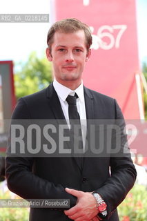 67th Venice International Film Festival - Venice September 3, 2010 - Red Carpet of the film Happy Few - The actor Nicolas Duvaunchelle