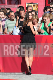 67th Venice International Film Festival - Venice September 3, 2010 - Red Carpet of the film Happy Few - The actress Eloide Bouchez