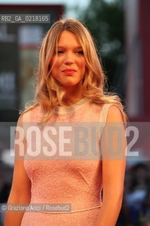 67th Venice International Film Festival - Venice September 3, 2010 - Red Carpet of the film Somewhere - Lea Seydoux, actress