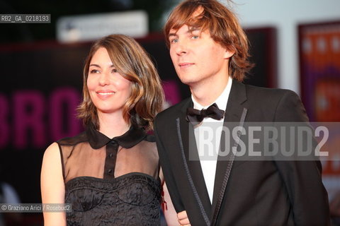 67th Venice International Film Festival - Venice September 3, 2010 - Red Carpet of the film Somewhere - The Director Sofia Coppola with Thomas Mars