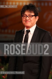 67th Venice International Film Festival - Venice September 3, 2010 - Red Carpet of the film Jianyu (Reign of Assassins) And The Golden Lion For Lifetime Achievement to John Woo. The co-director Chao-Pin