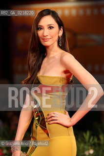 67th Venice International Film Festival - Venice September 3, 2010 - Red Carpet of the film Jianyu (Reign of Assassins) And The Golden Lion For Lifetime Achievement to John Woo. The actress Pace Wu