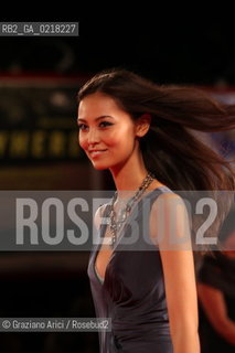 67th Venice International Film Festival - Venice September 3, 2010 - Red Carpet of the film Jianyu (Reign of Assassins) And The Golden Lion For Lifetime Achievement to John Woo. Barbie Hsu, actress.