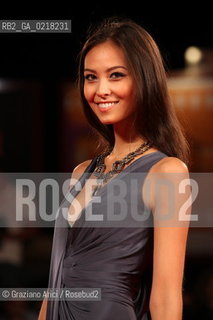 67th Venice International Film Festival - Venice September 3, 2010 - Red Carpet of the film Jianyu (Reign of Assassins) And The Golden Lion For Lifetime Achievement to John Woo. Barbie Hsu, actress.