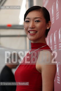 67th Venice International Film Festival - Venice September 4, 2010 - Photocall of the film Tarda Estate - The actress Chiaki Oshima..