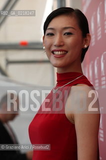 67th Venice International Film Festival - Venice September 4, 2010 - Photocall of the film Tarda Estate - The actress Chiaki Oshima..