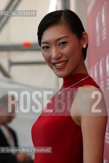 67th Venice International Film Festival - Venice September 4, 2010 - Photocall of the film Tarda Estate - The actress Chiaki Oshima..
