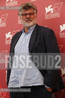67th Venice International Film Festival - Venice September 4, 2010 - Photocall of the film La Passione - The director Carlo Mazzacurati