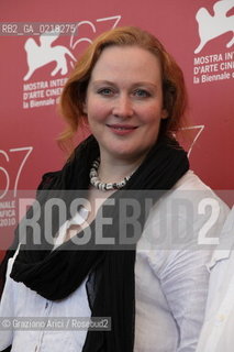 67th Venice International Film Festival - Venice September 4, 2010 - Photocall of the film Ovsyanki (Silent Souls) - The actress Yuliya Aug