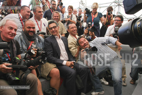 67th Venice International Film Festival - Venice September 4, 2010 - Photocall of the film Passione - The director John Turturro with the photgraphers