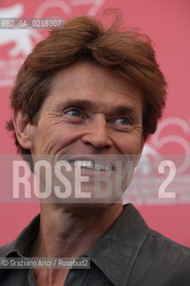 67th Venice International Film Festival - Venice September 4, 2010 - Photocall of the film A Woman - The actor Willem Dafoe