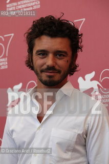 67th Venice International Film Festival - Venice September 4, 2010 - Photocall of the film A Woman - The director Michele Venitucci