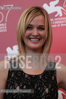 67th Venice International Film Festival - Venice September 4, 2010 - Photocall of the film A Woman - The actress Jess Weixler