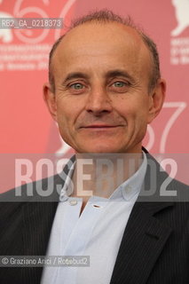 (out of competition).67th Venice International Film Festival - Venice September 5, 2010 - Photocall of the film 1960 - The actor Giuseppe Cederna.