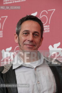 67th Venice International Film Festival - Venice September 5, 2010 - Photocall of the film Post Mortem - Alfredo Castro actor