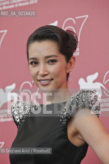 67th Venice International Film Festival - Venice September 5, 2010 - Photocall of the film Di Renjie Zhi Tongtian Diguo (Detective Dee and the Mystery of the Phantom Flame) - The actress Li Bingbing