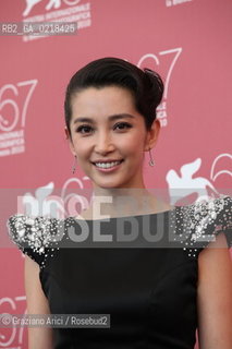 67th Venice International Film Festival - Venice September 5, 2010 - Photocall of the film Di Renjie Zhi Tongtian Diguo (Detective Dee and the Mystery of the Phantom Flame) - The actress Li Bingbing