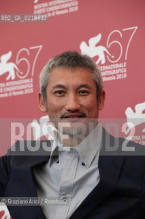 67th Venice International Film Festival - Venice September 5, 2010 - Photocall of the film Di Renjie Zhi Tongtian Diguo (Detective Dee and the Mystery of the Phantom Flame) - The director Tsui Hark