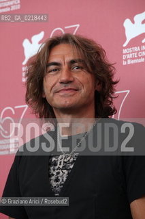 67th Venice International Film Festival - Venice September 5, 2010 - Photocall of the film Niente Paura, Come Siamo Come Eravamo e le Canzoni di Luciano Ligabue - Luciano Ligabue singer