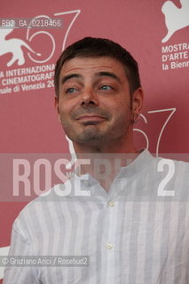 67th Venice International Film Festival - Venice September 5, 2010 - Photocall of the film 20 sigarette -  The director Aureliano Amadei