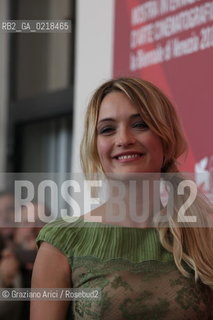 67th Venice International Film Festival - Venice September 5, 2010 - Photocall of the film 20 sigarette -  The actress Carolina Crescentini