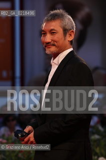 67th Venice International Film Festival - Venice September 5, 2010 - Red Carpet of the film Di Renjie Zhi Tongtian Diguo (Detective Dee and the Mystery of the Phantom Flame) - The director Tsui Hark