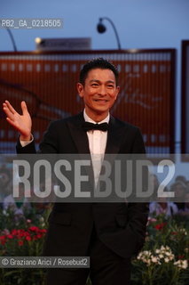 67th Venice International Film Festival - Venice September 5, 2010 - Red Carpet of the film Di Renjie Zhi Tongtian Diguo (Detective Dee and the Mystery of the Phantom Flame) - The actor Andy Lau