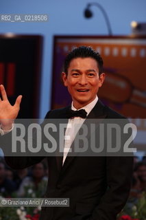 67th Venice International Film Festival - Venice September 5, 2010 - Red Carpet of the film Di Renjie Zhi Tongtian Diguo (Detective Dee and the Mystery of the Phantom Flame) - The actor Andy Lau