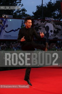 67th Venice International Film Festival - Venice September 5, 2010 - Red Carpet of the film Di Renjie Zhi Tongtian Diguo (Detective Dee and the Mystery of the Phantom Flame) - The actor Deng Chao