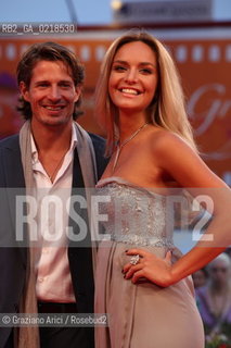 67th Venice International Film Festival - Venice September 5, 2010 - Red Carpet of the film Di Renjie Zhi Tongtian Diguo (Detective Dee and the Mystery of the Phantom Flame) - Tatian Kucharova ex Miss World 06