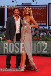 67th Venice International Film Festival - Venice September 5, 2010 - Red Carpet of the film Di Renjie Zhi Tongtian Diguo (Detective Dee and the Mystery of the Phantom Flame) - Tatian Kucharova ex Miss World 06