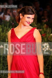 67th Venice International Film Festival - Venice September 5, 2010 - Red Carpet of the film Post Mortem - The actress Antonia Zegers