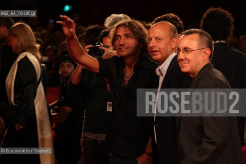 67th Venice International Film Festival - Venice September 5, 2010 - Red Carpet of the film Niente Paura, Come Siamo Come Eravamo e le Canzoni di Luciano Ligabue - Luciano Ligabue singer