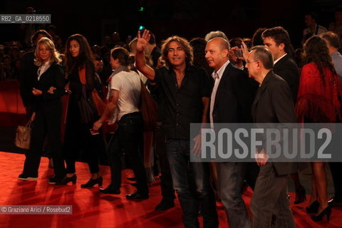 67th Venice International Film Festival - Venice September 5, 2010 - Red Carpet of the film Niente Paura, Come Siamo Come Eravamo e le Canzoni di Luciano Ligabue - Luciano Ligabue singer