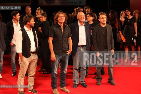 67th Venice International Film Festival - Venice September 5, 2010 - Red Carpet of the film Niente Paura, Come Siamo Come Eravamo e le Canzoni di Luciano Ligabue - Luciano Ligabue singer