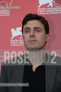 67th Venice International Film Festival - Venice September 5, 2010 - Photocall of the film Im Still Here  - The director Casey Affleck