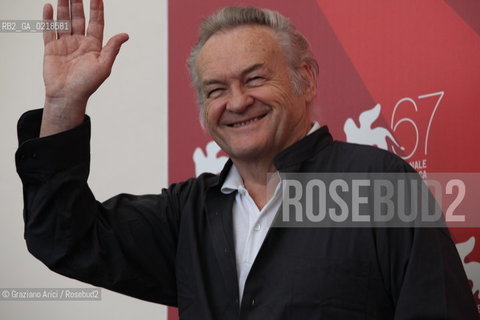 67th Venice International Film Festival - Venice September 5, 2010 - Photocall of the film Essential Killing - The director Jerzy Skolimowski
