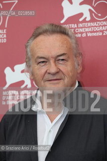 67th Venice International Film Festival - Venice September 5, 2010 - Photocall of the film Essential Killing - The director Jerzy Skolimowski