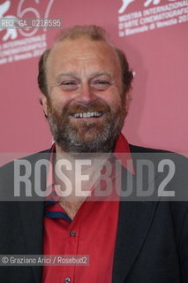 67th Venice International Film Festival - Venice September 5, 2010 - Photocall of the film Ma Che Storia - The director Gianfranco Pannone