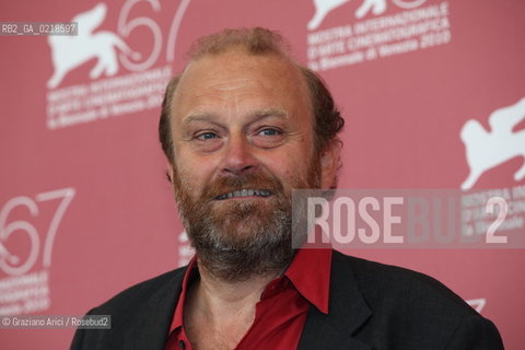 67th Venice International Film Festival - Venice September 5, 2010 - Photocall of the film Ma Che Storia - The director Gianfranco Pannone