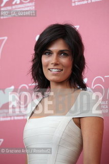 67th Venice International Film Festival - Venice September 5, 2010 - Photocall of the film Vallanzasca - Gli Angeli Del Male - The actress Valeria Solarino