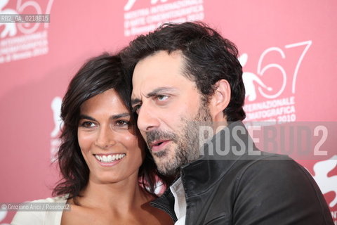 67th Venice International Film Festival - Venice September 5, 2010 - Photocall of the film Vallanzasca - Gli Angeli Del Male - The actors Filippo Timi and Valeria Solarino